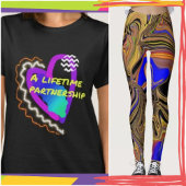 青い花レギンス レギンス