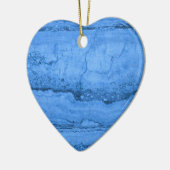 青い花崗岩のパターン、青い大理石、青い石 セラミックオーナメント (左)