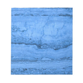 青い花崗岩のパターン、青い大理石、青い石 ノートパッド