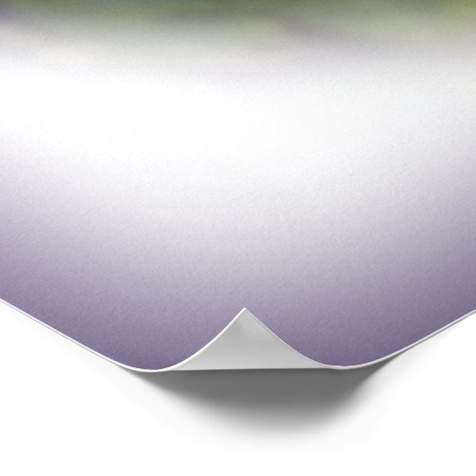 青い花束 ポスター (角)