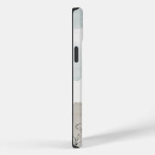 青い花水色の天然ぼほきれい Case-Mate iPhoneケース (裏面 / 右)