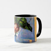 青い花瓶の花,ポールセザンヌ マグカップ (正面右)