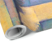 青い花瓶の花，ポールセザンヌ ラッピングペーパー (ロールコーナー)