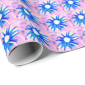 青い花紙 ラッピングペーパー (ロールコーナー)