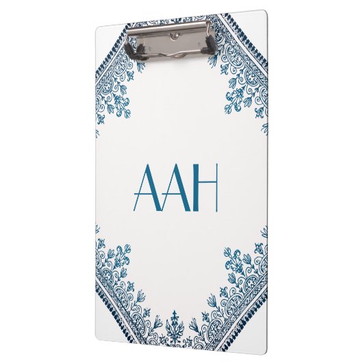 青い花色 クリップボード (左)