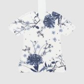 青い花 オーナメント (裏面)