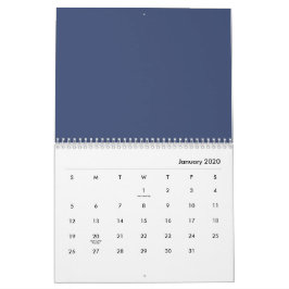 青い花 カレンダー