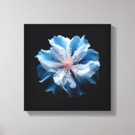 青い花 キャンバスプリント