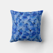 青い花 クッション (裏面)