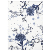 青い花 クリップボード (裏面)