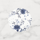 青い花 コンフェッティ (スモール正面)