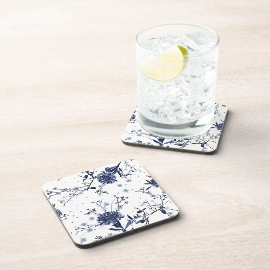 青い花 コースター (右側)