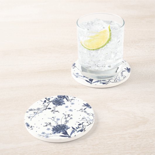 青い花 コースター (側面)