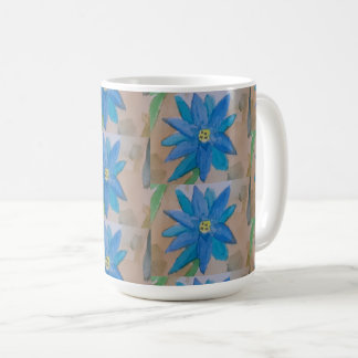 青い花 コーヒーマグカップ