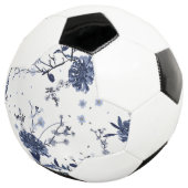 青い花 サッカーボール (3/4)