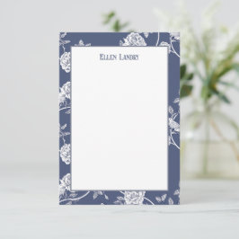 青い花 サンキューカード