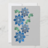 青い花 シーズンカード (正面)