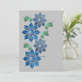 青い花 シーズンカード (スタンド正面)