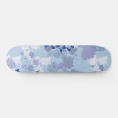 青い花 スケートボード (横)