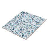 青い花 タイル (側面)