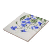 青い花 タイル (側面)