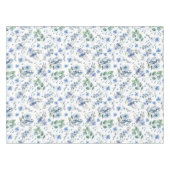 青い花 テーブルクロス (正面(横))