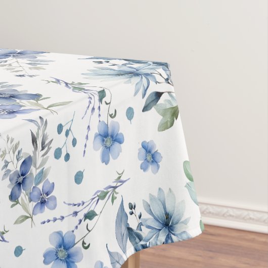 青い花 テーブルクロス (インサイチュ)