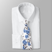 青い花 ネクタイ (タイ)