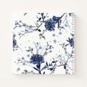 青い花 ノートブック (裏面)