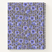 青い花 ノートブック (裏面)