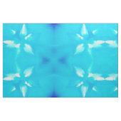 青い花 ファブリック (ファットクウォーター)