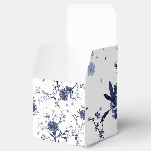 青い花 フェイバーボックス (オープン)
