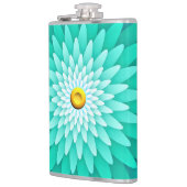 青い花 フラスク (左)