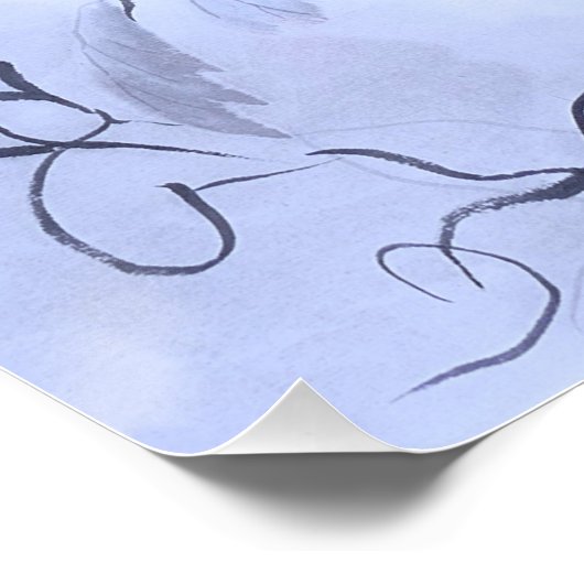 青い花 ポスター (コーナー)