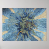 青い花 ポスター (正面)