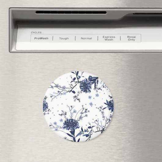 青い花 マグネット (インサイチュ (食洗機))