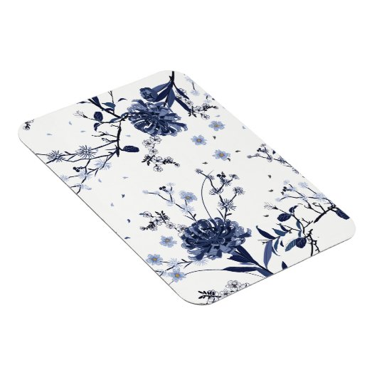 青い花 マグネット (右側)