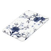 青い花 マグネット (左側)