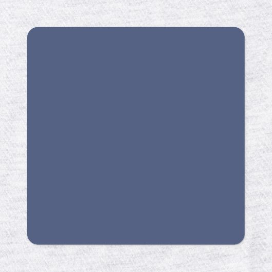 青い花 ラベル (デザイン2)