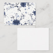 青い花 割引カード (正面/裏面)