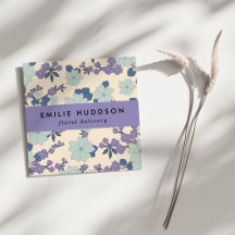 青い花，紫色の花，花屋，花屋