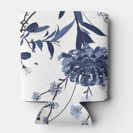 青い花 缶クーラー (裏面)