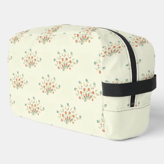 青い花，赤い花，花のパターン ドップキット (左コーナー)