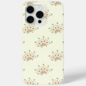 青い花，赤い花，花のパターン Case-Mate iPhoneケース (裏面)