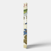 青い花、鳥および蝶の花束 Case-Mate iPhoneケース (裏面 / 右)