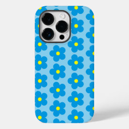 青い花 Case-Mate iPhone 14 PROケース