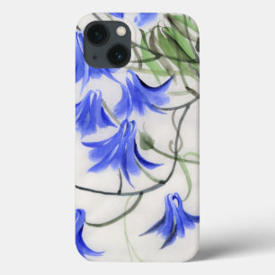青い花 iPhone 13ケース