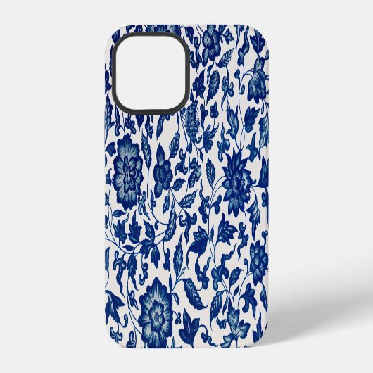 青い花 iPhoneケース (裏面)