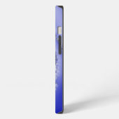 青い花 iPhoneケース (左側面)