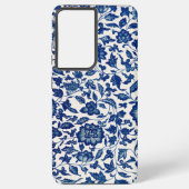 青い花 SAMSUNG GALAXYケース (裏面)